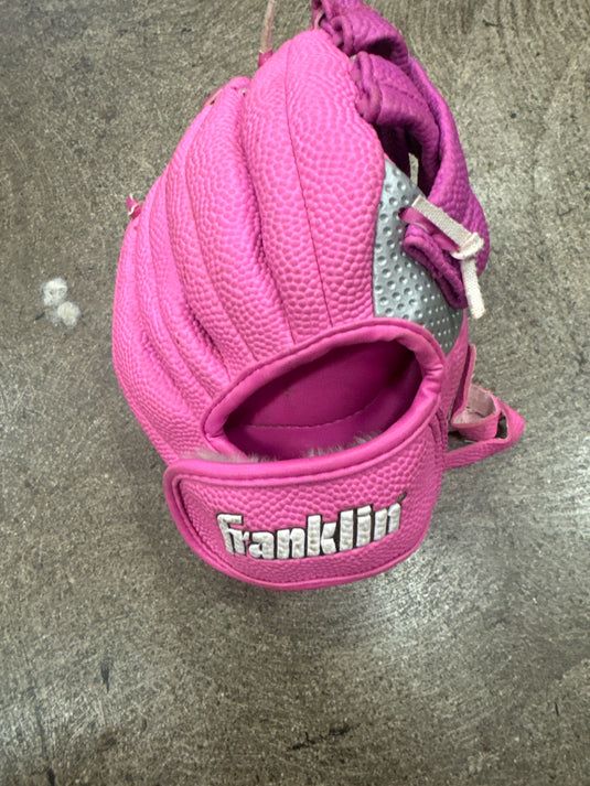 Used franklin RTP Pink basebll glove