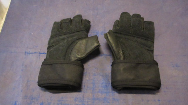 Load image into Gallery viewer, Used Harbinger Weight Lifting Gloves Adult Size Large
