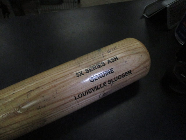 Load image into Gallery viewer, Used Louisville Slugger 3X Ash Wood Bat 31.5 in 27 oz
