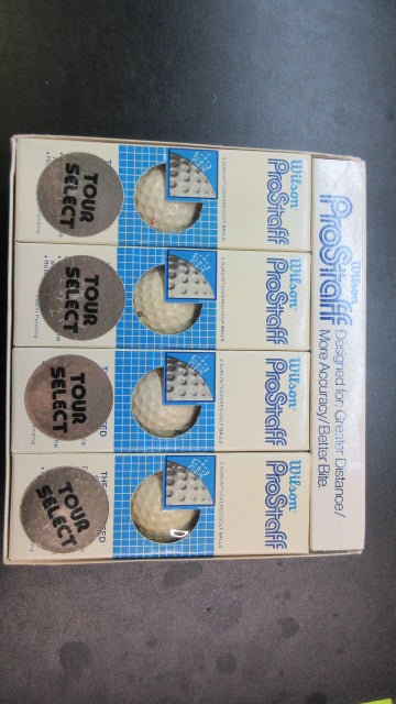 Load image into Gallery viewer, Vintage Wilson ProStaff 1 Dozen Golf Balls
