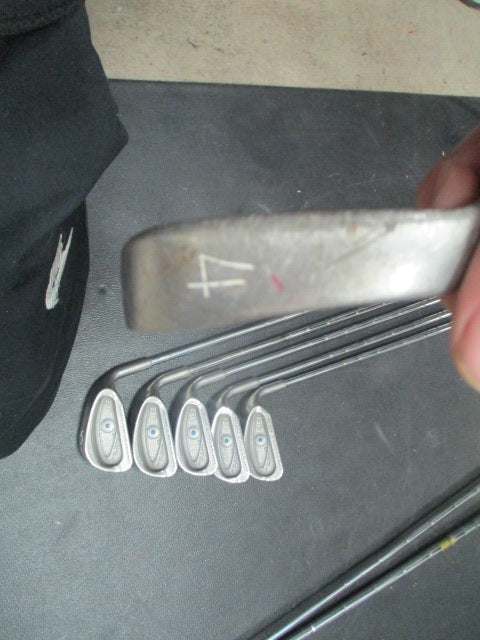 Load image into Gallery viewer, Used Ping Eye 2 Blue Dot Iron Set 3-9 , SW - RH - 8 Piece
