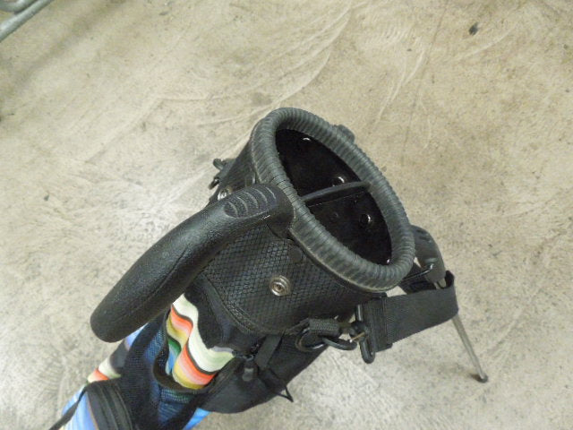 Load image into Gallery viewer, Used Multi Color Sunday Golf Stand Bag with Rain Cover
