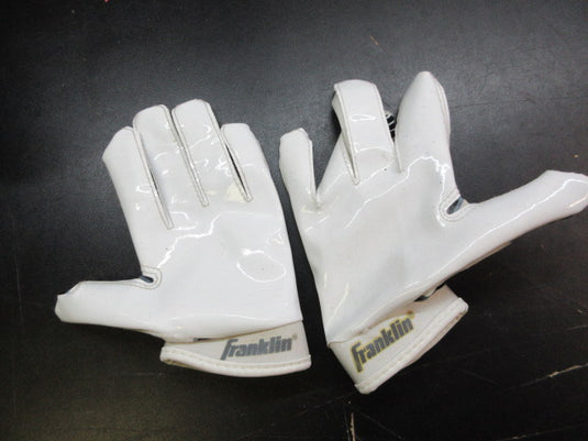 Used Franklin Raiders Football Gloves - Size Youth M/L