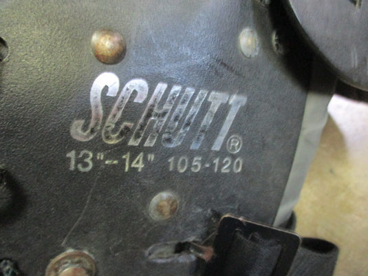 Used Schutt Jr Blocker Youth Medium Football SHoulder Pads