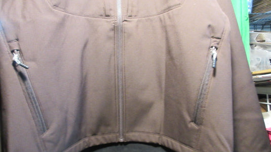 New WFS Pulse Core Soft Shell Hooded Jacket - Adult Size Medium - Chocolate