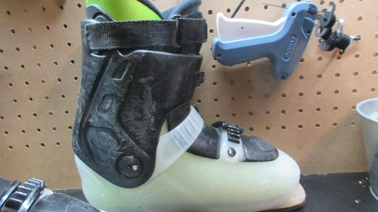 Used Axis AX Green Ski Boots -  Size 25.5