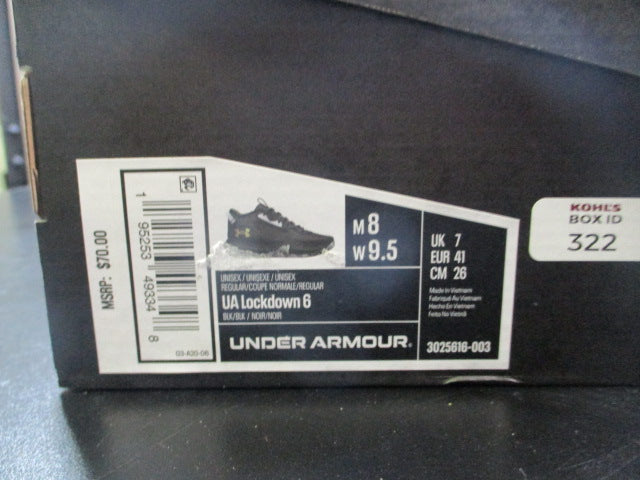 Load image into Gallery viewer, Used Under Armour UA Lockdown 6 Adult Size 8
