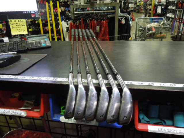 Load image into Gallery viewer, Used Nike Slingshot 7pc Right Hand Iron Set 5-9i and PW Set Needs Regrip
