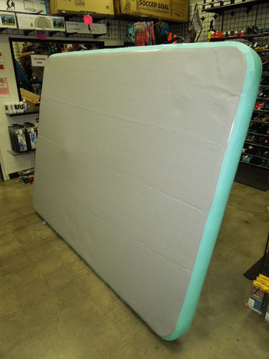 Used Hijofun 6 x 10 ft Inflatable Floating Dock Mat with Pump