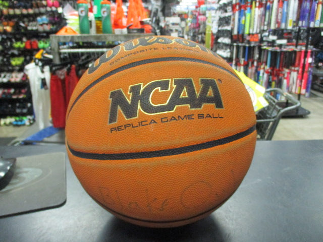 Load image into Gallery viewer, Used Wilson NCAA Replica Game Ball Size 7
