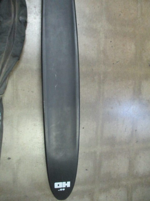 Used HO Turbo Graphite 65" Slalom Ski with Bag