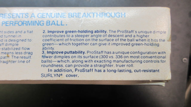 Load image into Gallery viewer, Vintage Wilson ProStaff 1 Dozen Golf Balls
