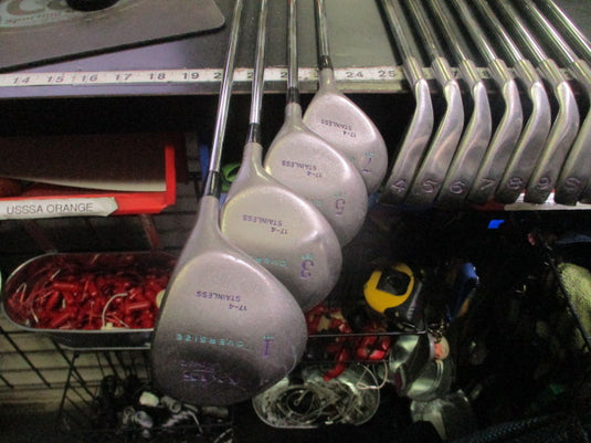 Used Axis Tour Oversized Right Hand Ladies 12pc Golf Club Set
