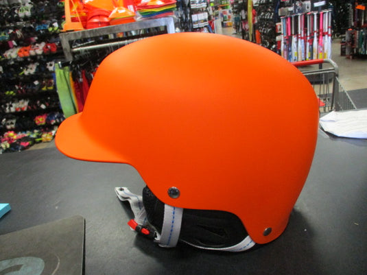 Used Ski Sundries GF-110 Gale Force Ski & Snowboard Helmet Orange Size Small