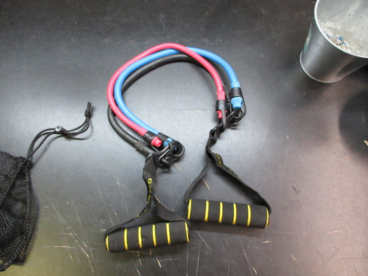 Used Gold's Gym Resistance Bands W/ Handles