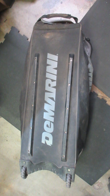 Load image into Gallery viewer, Used Demarini Momentum Wheeled Bag - Zipper problems &amp; wear
