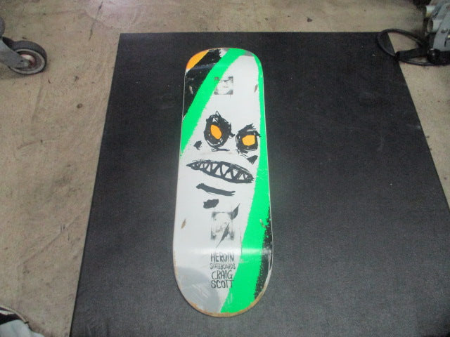 Load image into Gallery viewer, Used Heroin Craig Scott Call of the Wild Skateboard Deck
