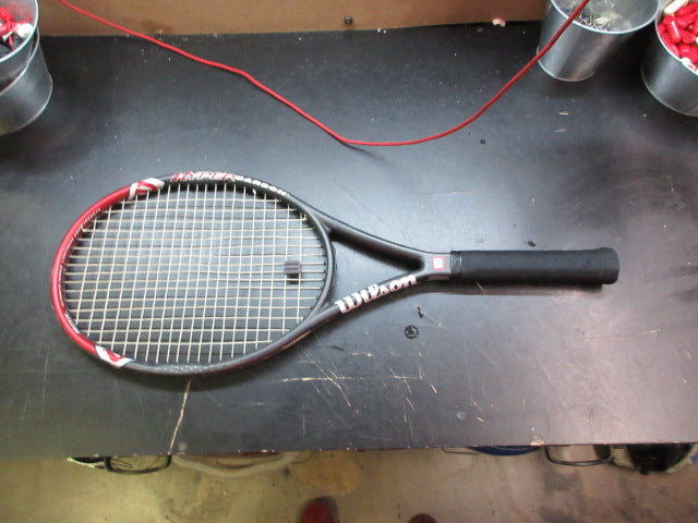 Load image into Gallery viewer, Used Wilson Hyper Carbon Pro Staff Tennis Racquet W/Bag - 27"

