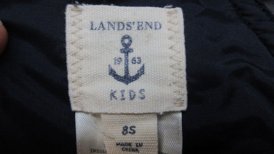 Used Lands' End Youth Winter Snow Bib - Size 8