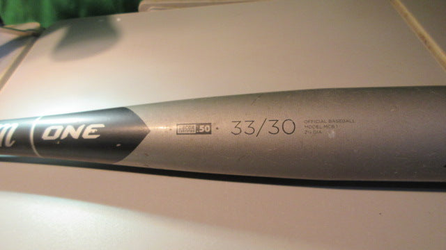 Load image into Gallery viewer, Used Marucci One BBCOR 33&quot; (-3) Alloy Baseball Bat
