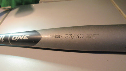 Used Marucci One BBCOR 33" (-3) Alloy Baseball Bat