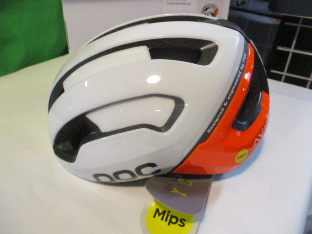 Load image into Gallery viewer, POC Omne Air MIPS Bicycle Helmet Size 50-56cm Fluorescent Orange AVIP
