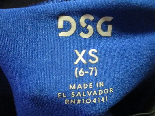 Used DSG Compression Leggings Blue Size Youth 6-7