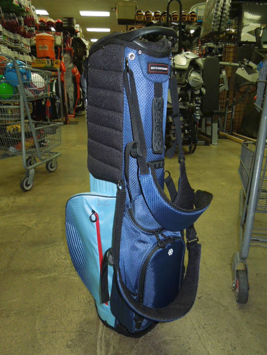 Like New Boyeaskulleap Light Weight Gold Stand Bag