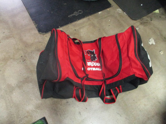 Used Football Equipment Duffle Bag Wardogs Branded