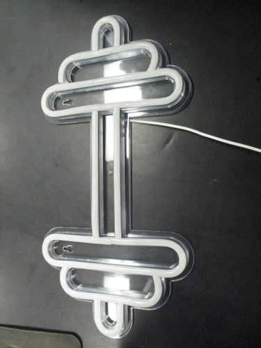 Used Dumbbell Neon Wall Sign