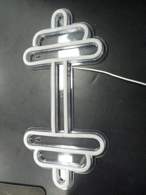 Used Dumbbell Neon Wall Sign