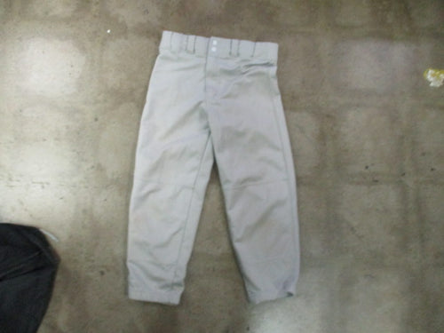 Used Champro Youth Large Open Bottom Baseball Pants - Grey