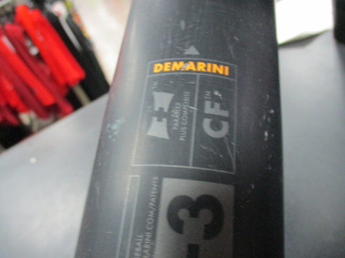 Used Demarini CF 2022 Composite BBCOR Baseball Bat (-3) 31