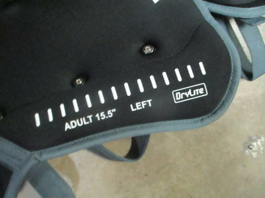 Mizuno Samurai Baseball Shin Guards Black 15.5" Adult