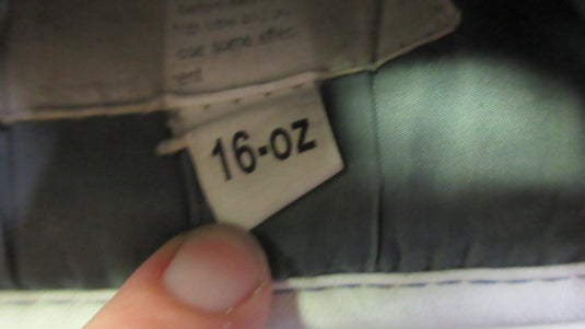 Used Title Boxing Gloves Velcro Strap 16 oz - Blue