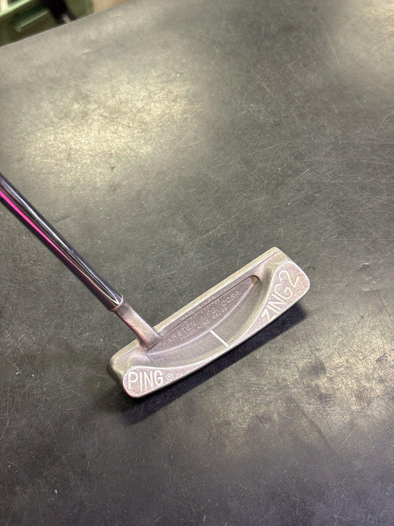 Load image into Gallery viewer, Used PING ZING 2 Karsten Right Hand Blade Putter 33.5"

