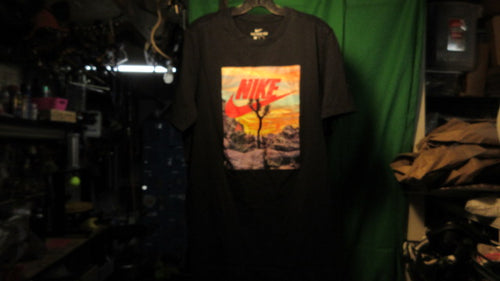 Used Nike Sportswear Joshua Tree Sunset T-shirt - Size Large