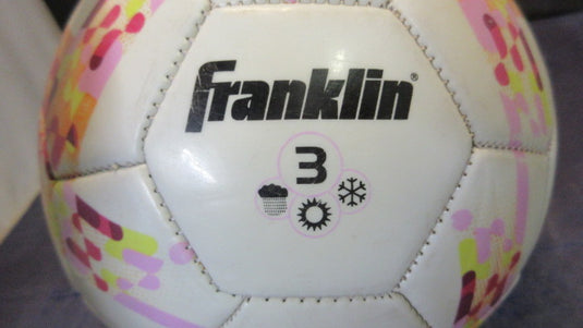 Used Franklin Soccer Ball Size 3