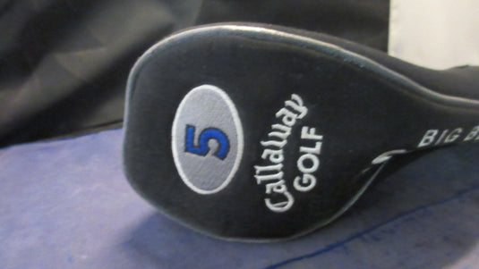 Used Callaway Big Bertha Steelhead Plus 5 Golf Head Cover - small wear