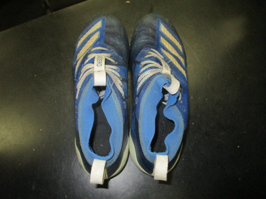 Used Adidas Adizero 8 Soccer Cleat in Blue Size 11