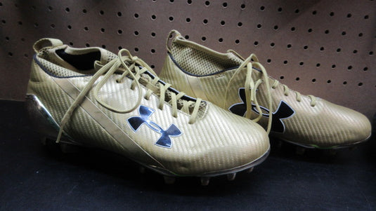 Used Under Armour Spotlight Pro Golden Child Football Cleats - Size 11.5