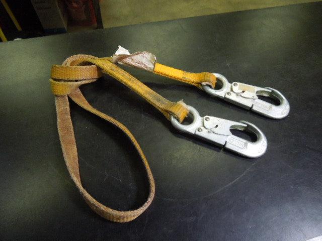 Load image into Gallery viewer, Vintage Miller Safety SoftSpot Impact Absorbing Lanyard with 5g Clip Ins

