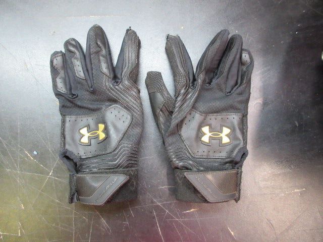 Load image into Gallery viewer, Used Under Armour Clean Up 21 Batting Gloves - Youth
