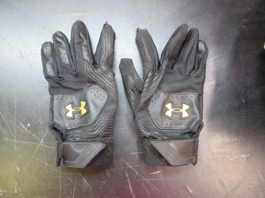 Used Under Armour Clean Up 21 Batting Gloves - Youth