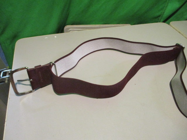 Load image into Gallery viewer, Used All Star Burgundy Adult Baseball Belt
