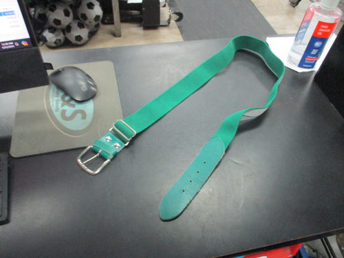 Used Adult Green Baseball Belt