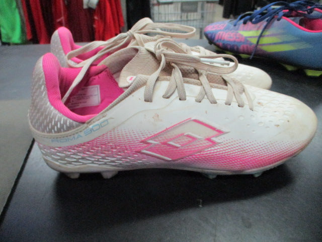 Load image into Gallery viewer, Used Lotto Size 4 Soccer Shoes Pink

