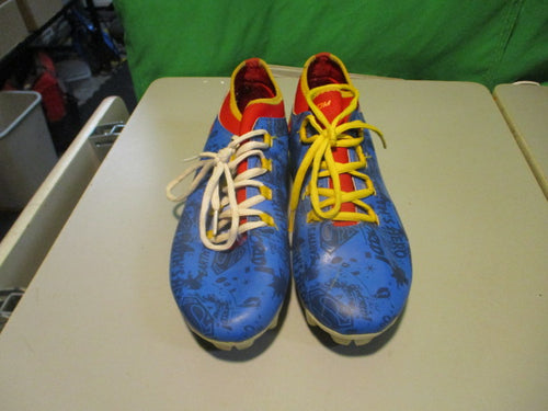 Used Phenom Elite Superman Size 8.5 Football Cleats