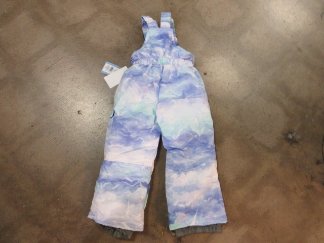Load image into Gallery viewer, New Pulse Fashion Snow Bib Size 3T - Lavender Tie Dye
