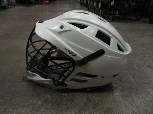 Used Cascade CPX-R White Lacrosse Helmet